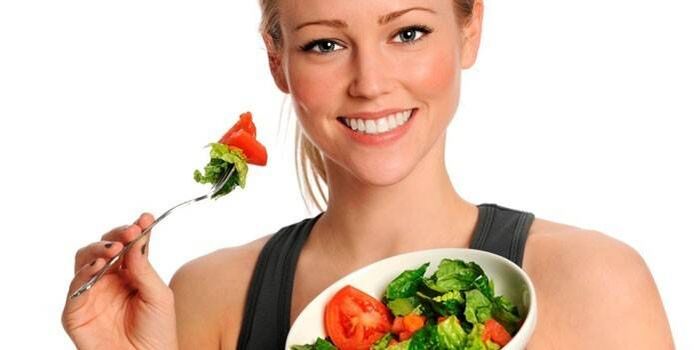 σαλάτα λαχανικών για απώλεια βάρους
