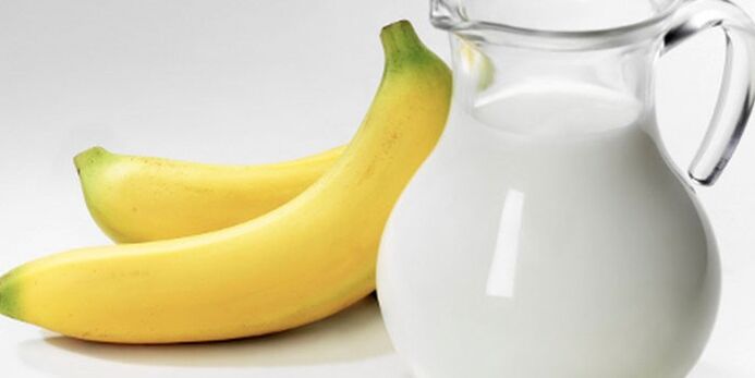 μπανάνες και γάλα για απώλεια βάρους